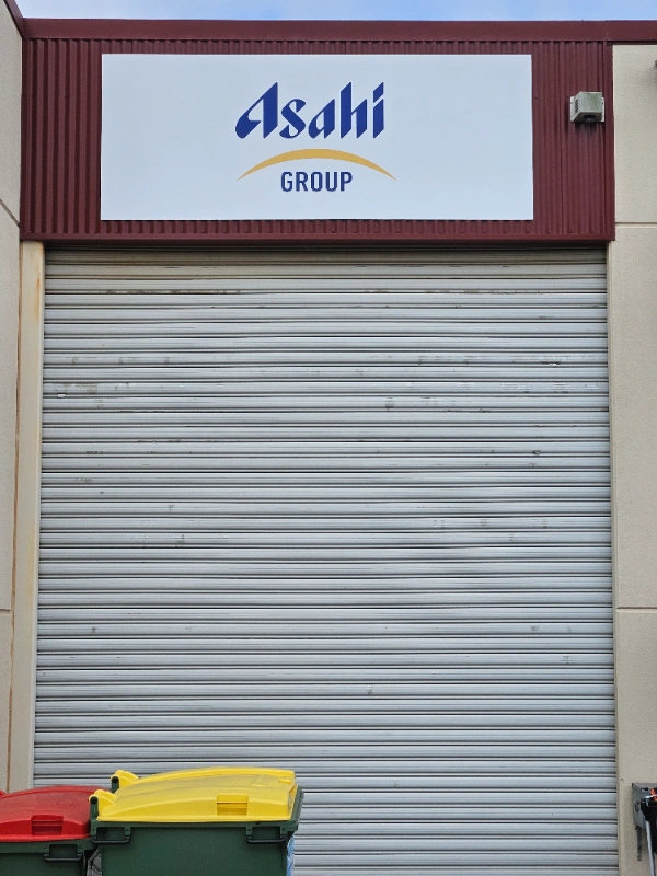 Aluminium panel sign Toowoomba – shed branding project